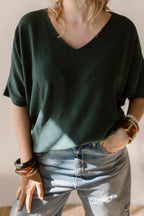 Trui Noor Petrol/Groen