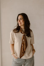 T-Shirt Suus Light Camel/Cream