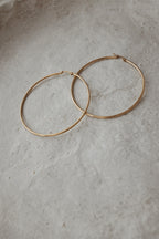 Boucle d'oreille Anneau 7 cm
