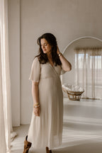 Flore dress beige