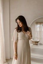Flore dress beige