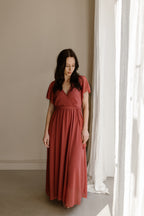 Jurk Mees Koraal/Rood