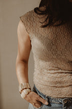 Armband Meave Warm Beige