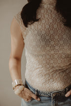 Top Loa Kant Beige