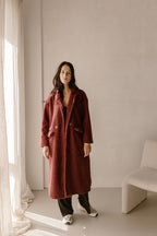 Vest/Jas Keet Bordeaux