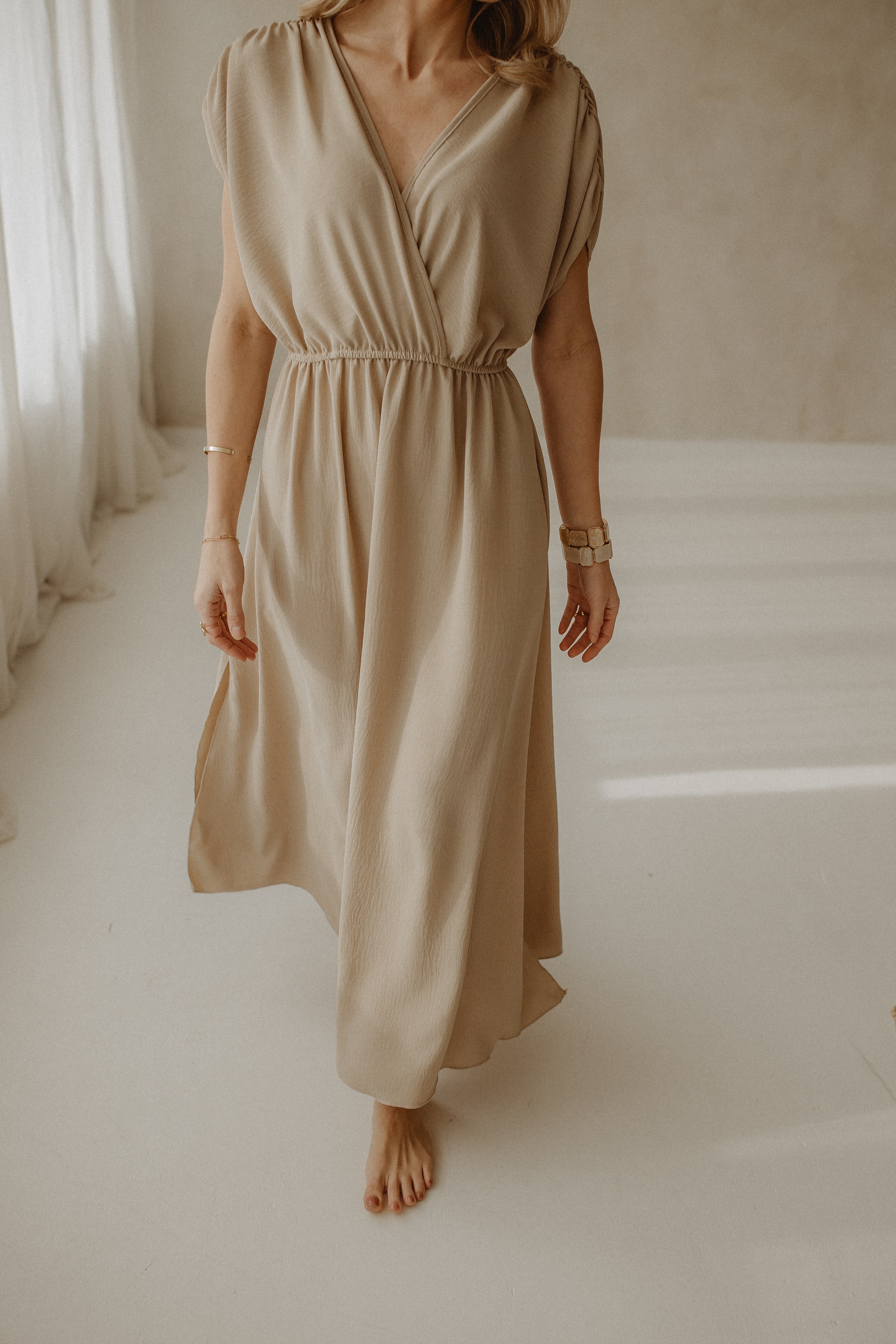 Jurk Pip Beige