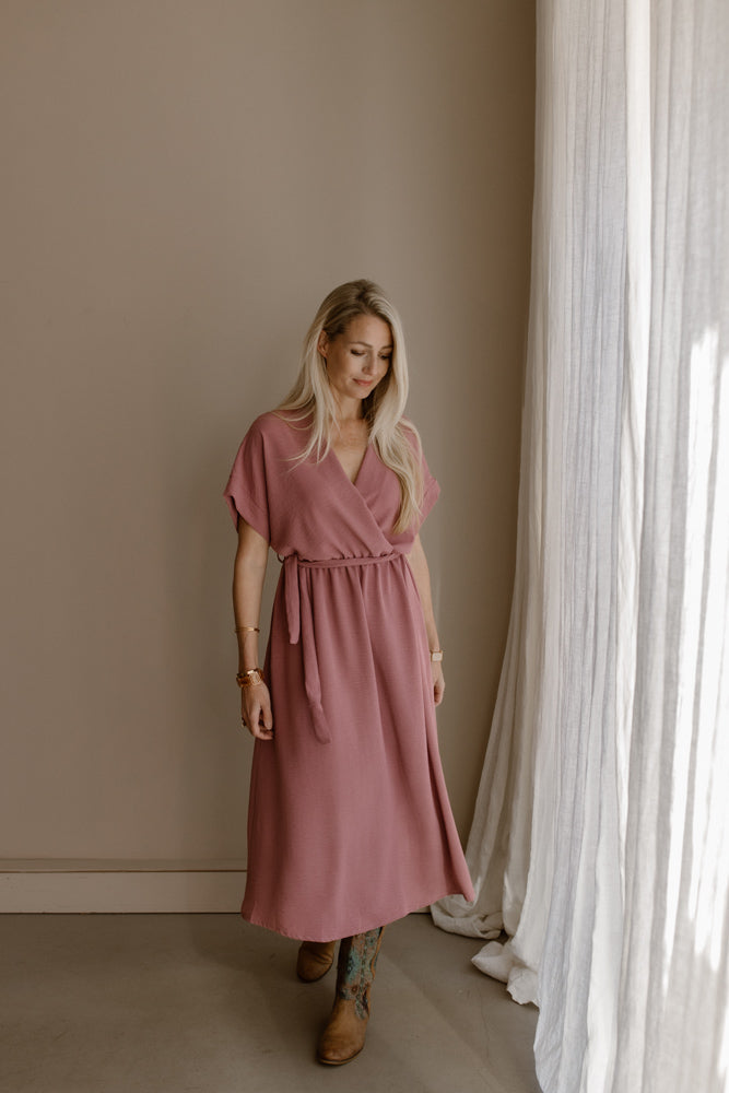 Dress Pleun Old Pink