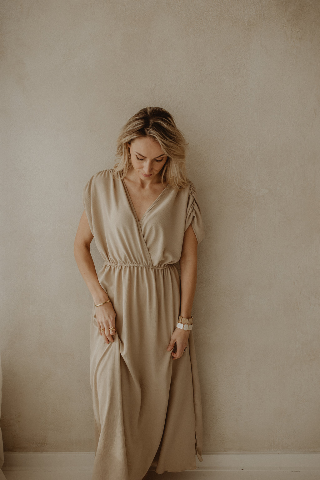 Jurk Pip Beige