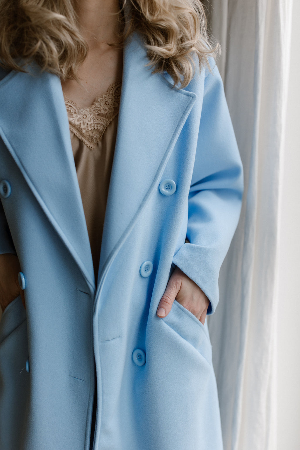 Veste fleur orange