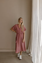 Dress Pleun Old Pink
