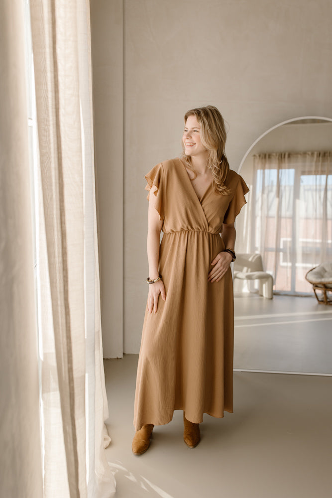 Dress Joan light Camel