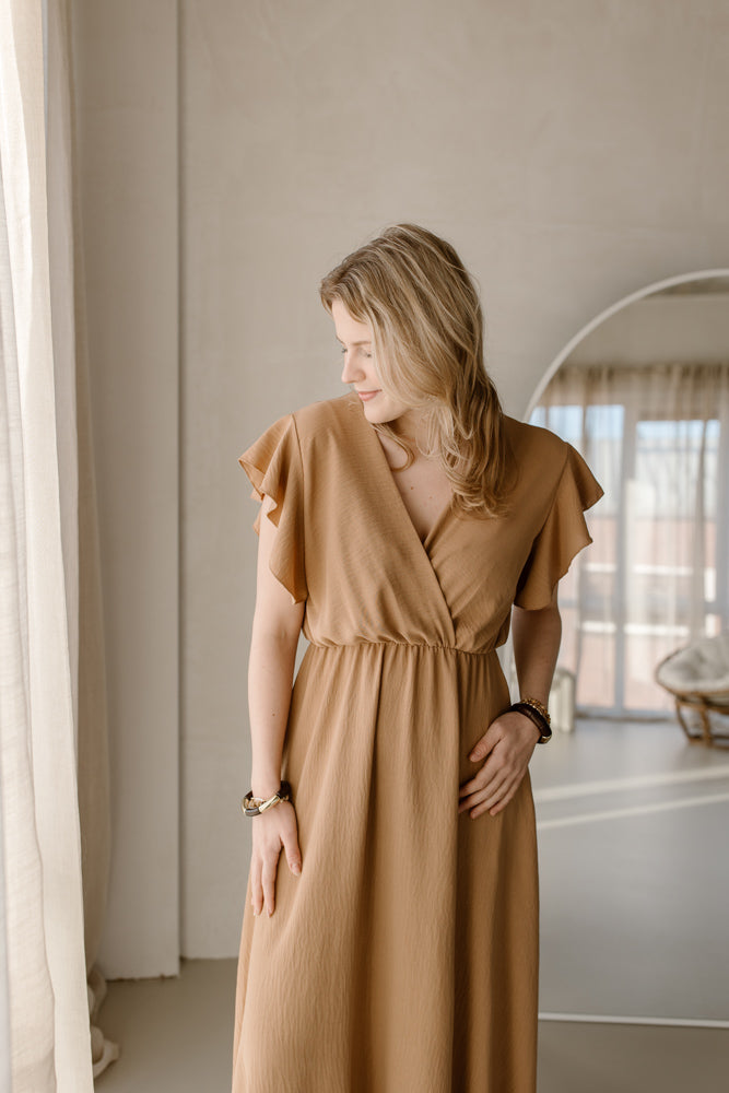 Dress Joan light Camel