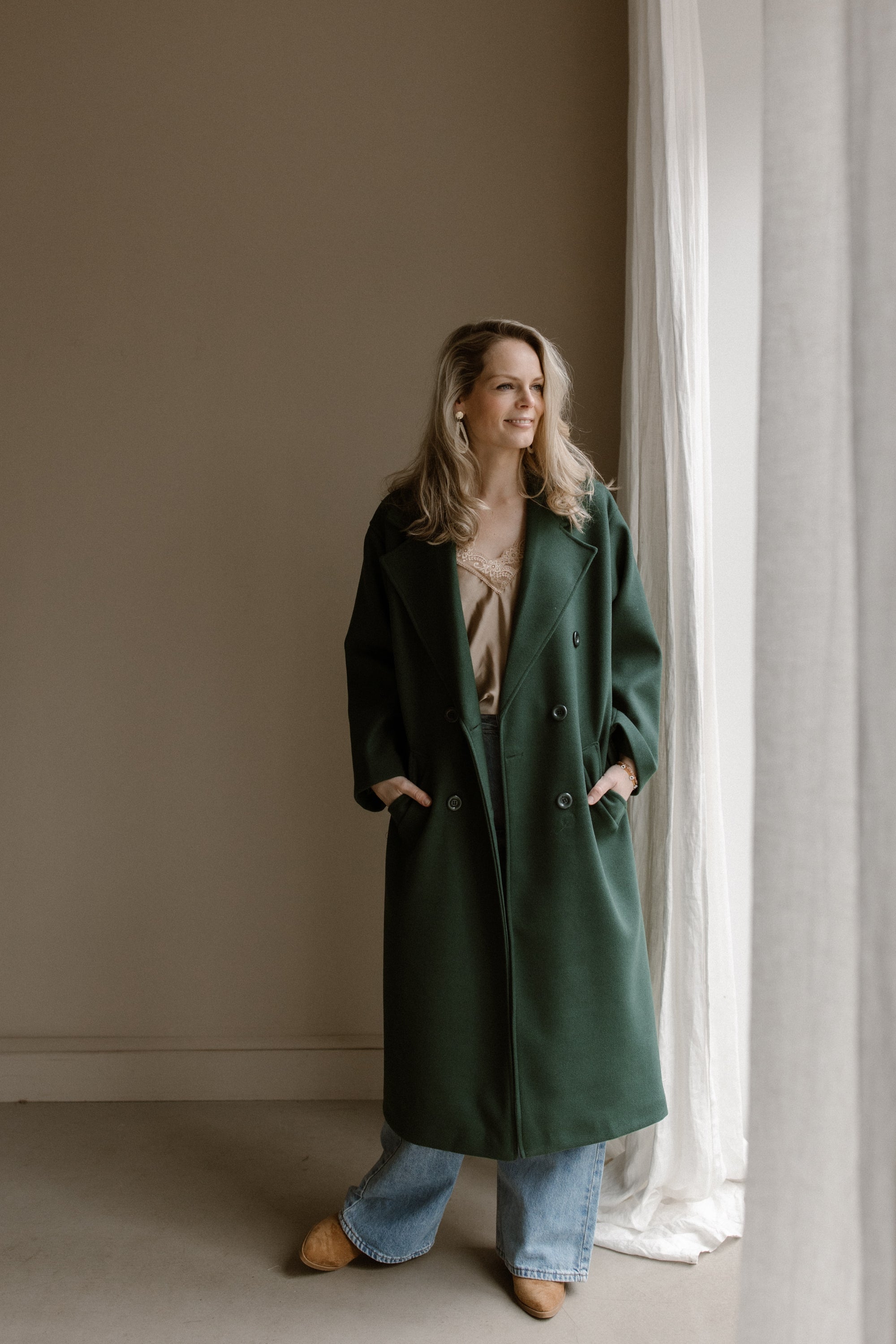 Jacke Fleur Green