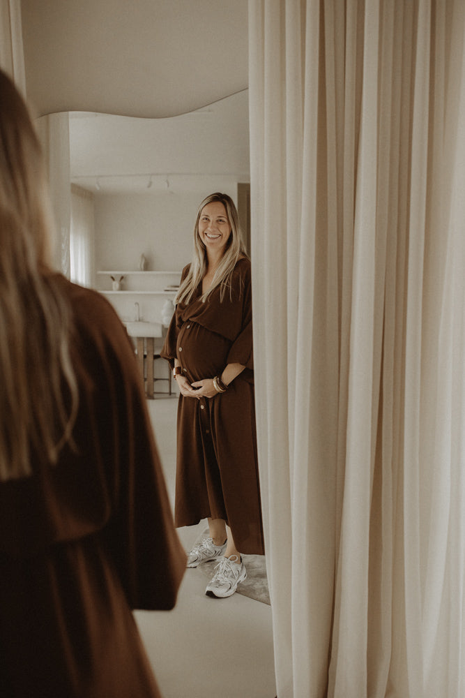 Kleid Lola Dunkelbraun