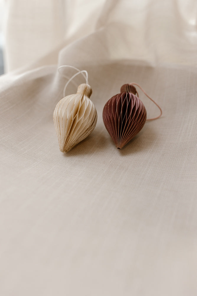 Christmas tree ornament Drop Glitter