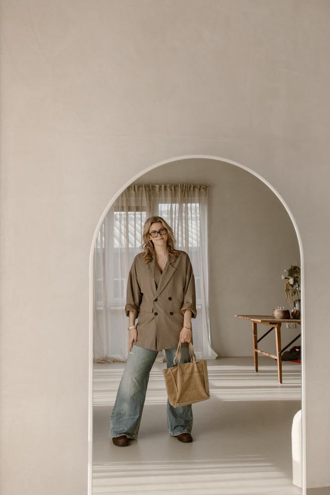 Jacke Lara Taupe