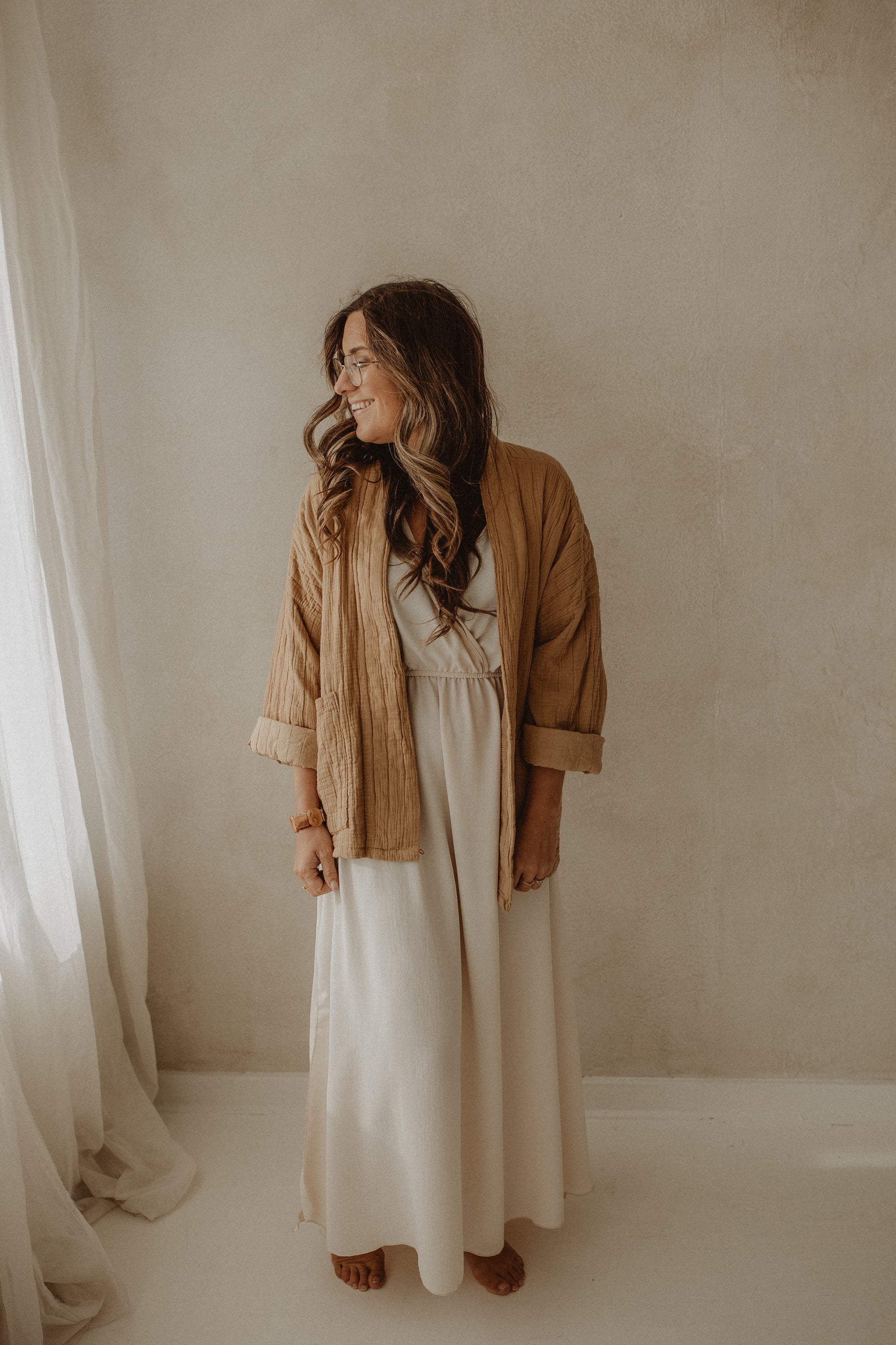 Jacket jet camel