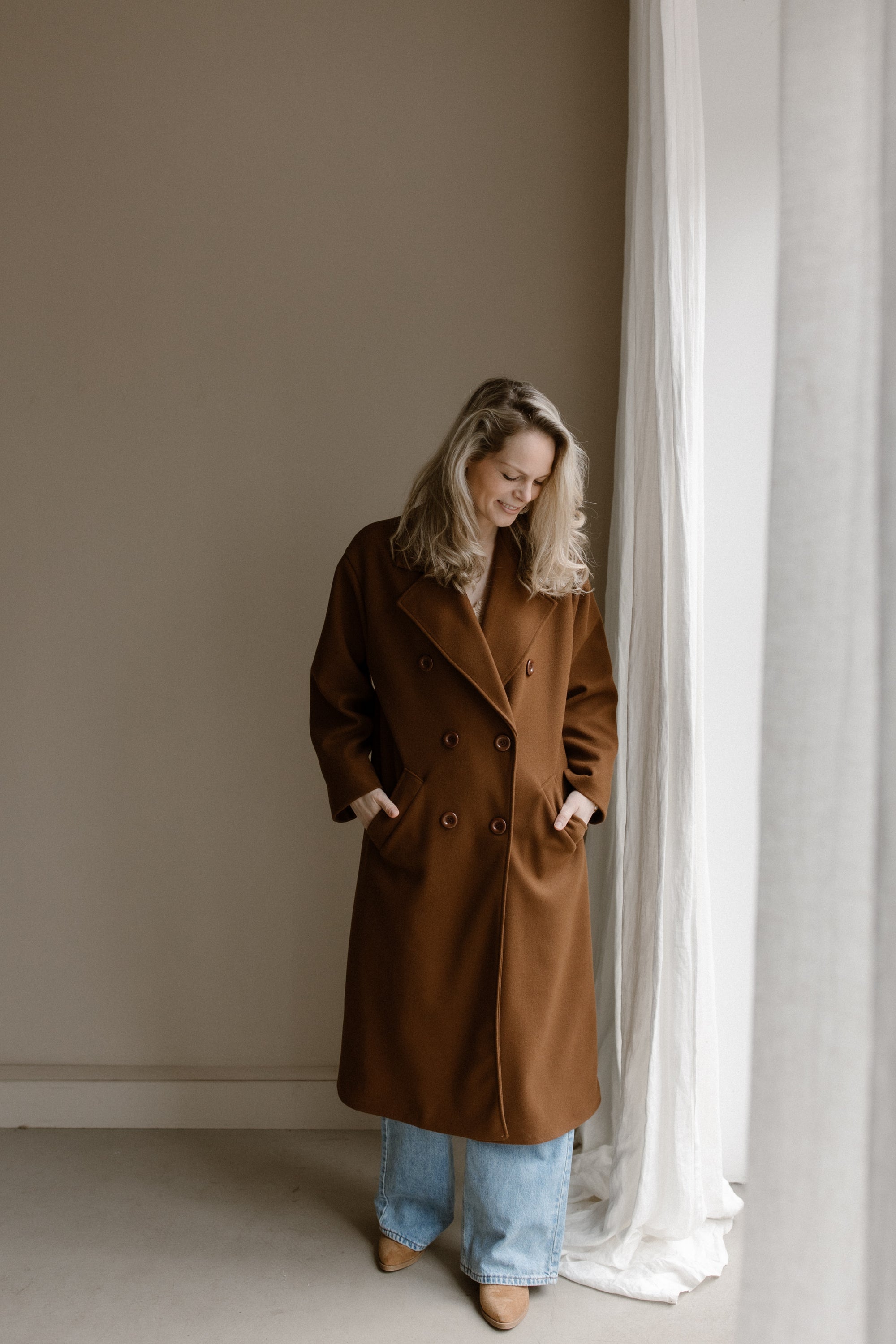 Jacket Fleur Brown