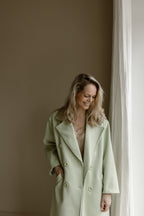 Jas Fleur Mint Groen