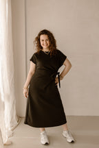 Robe Flore noire