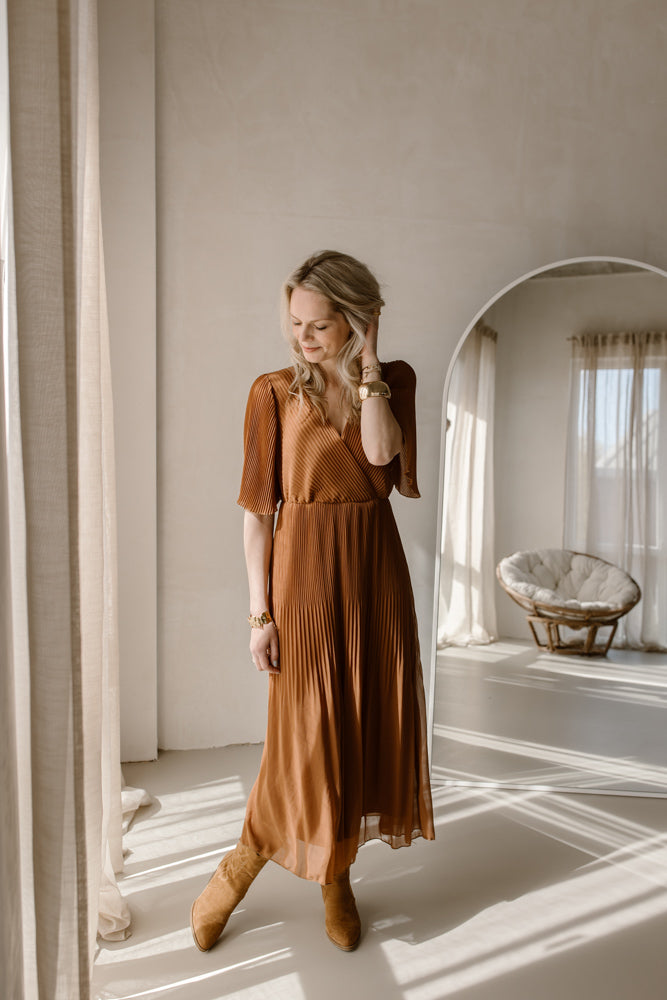 Kleid Flore Camel