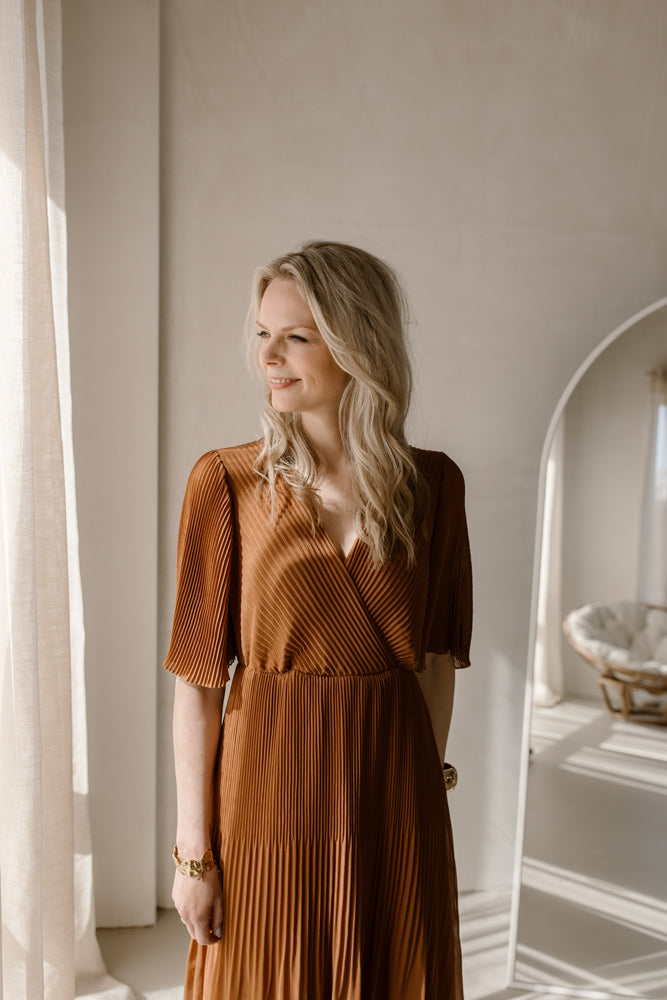 Kleid Flore Camel