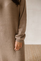 Jurk Maan taupe