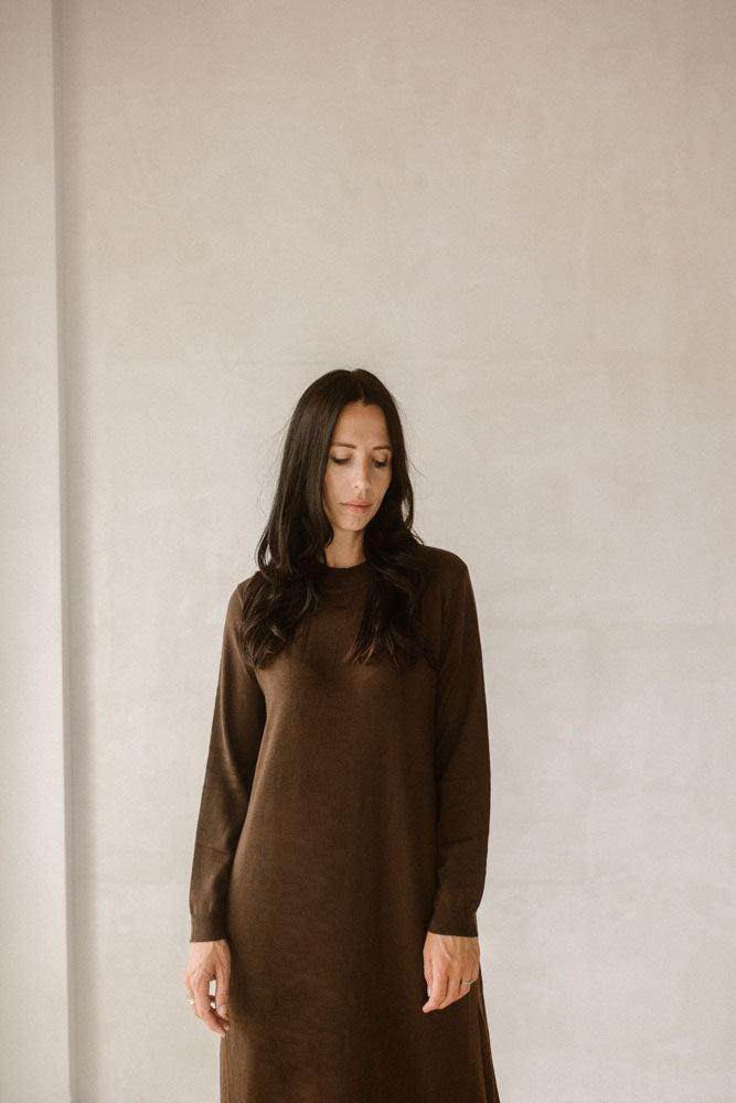 Jurk Jolie bruin