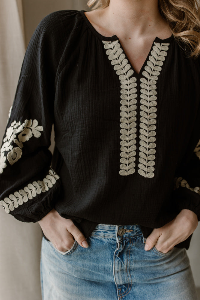 Blouse Mia Black