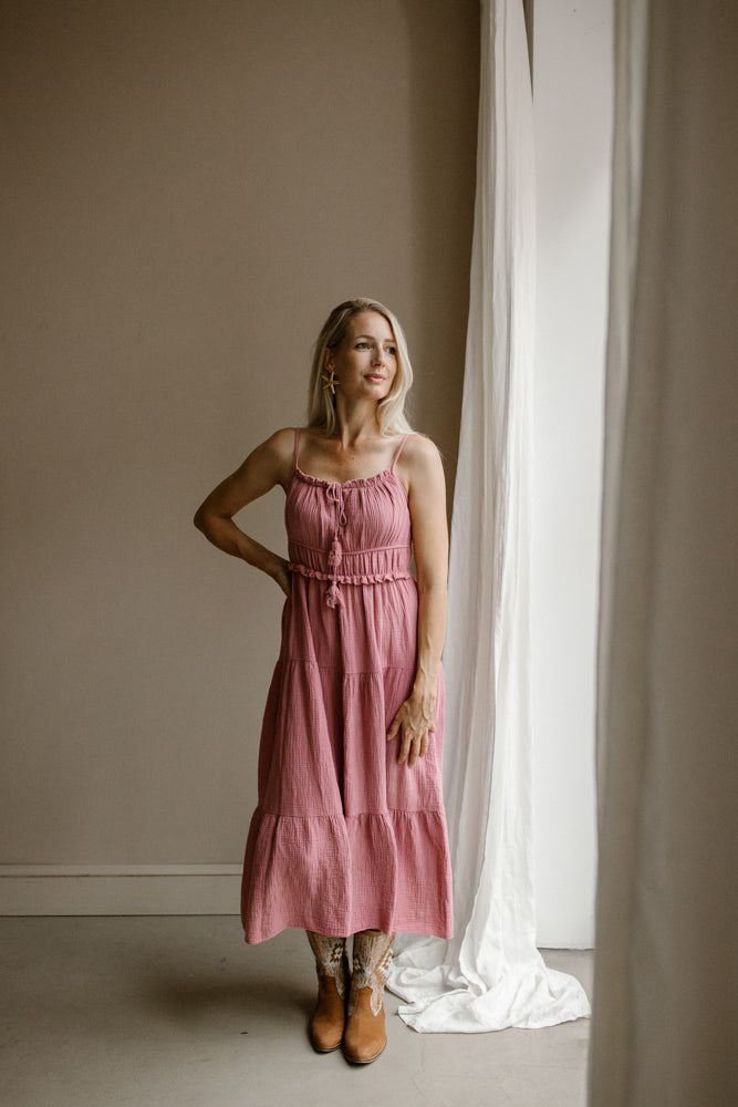 Dress Fleur Old Pink