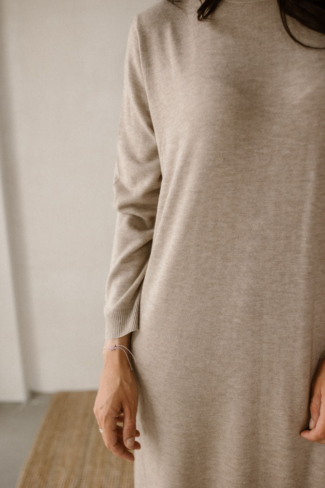 Jurk Jolie beige