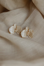 Oorbel Mik creme