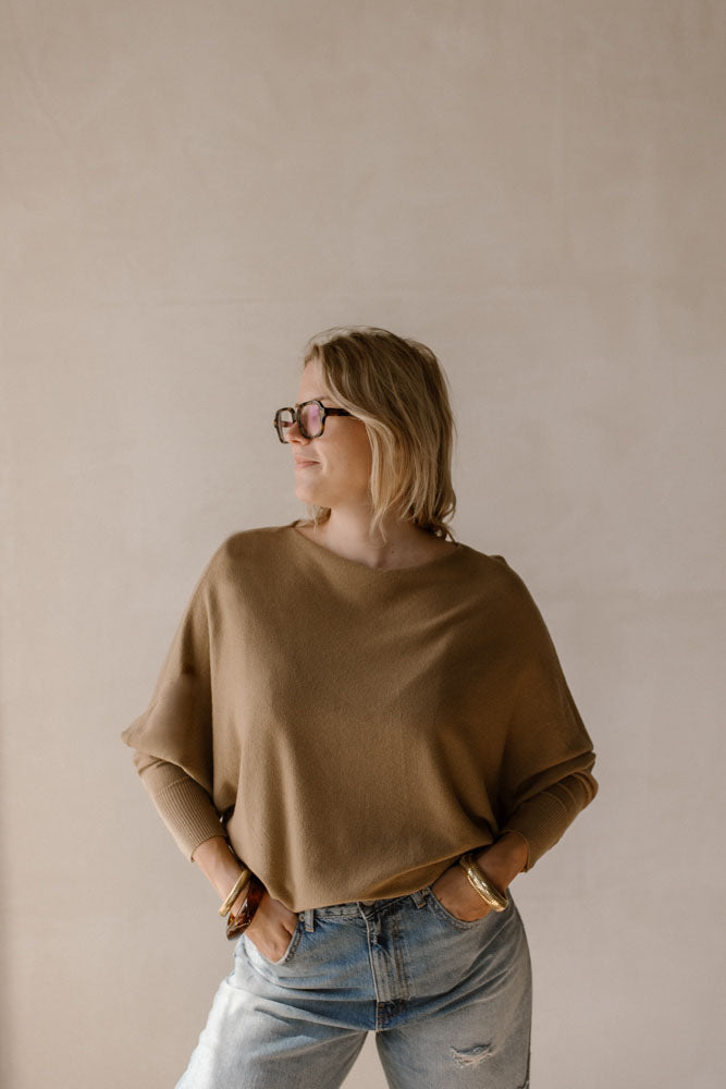 Sweater Joany Light Camel