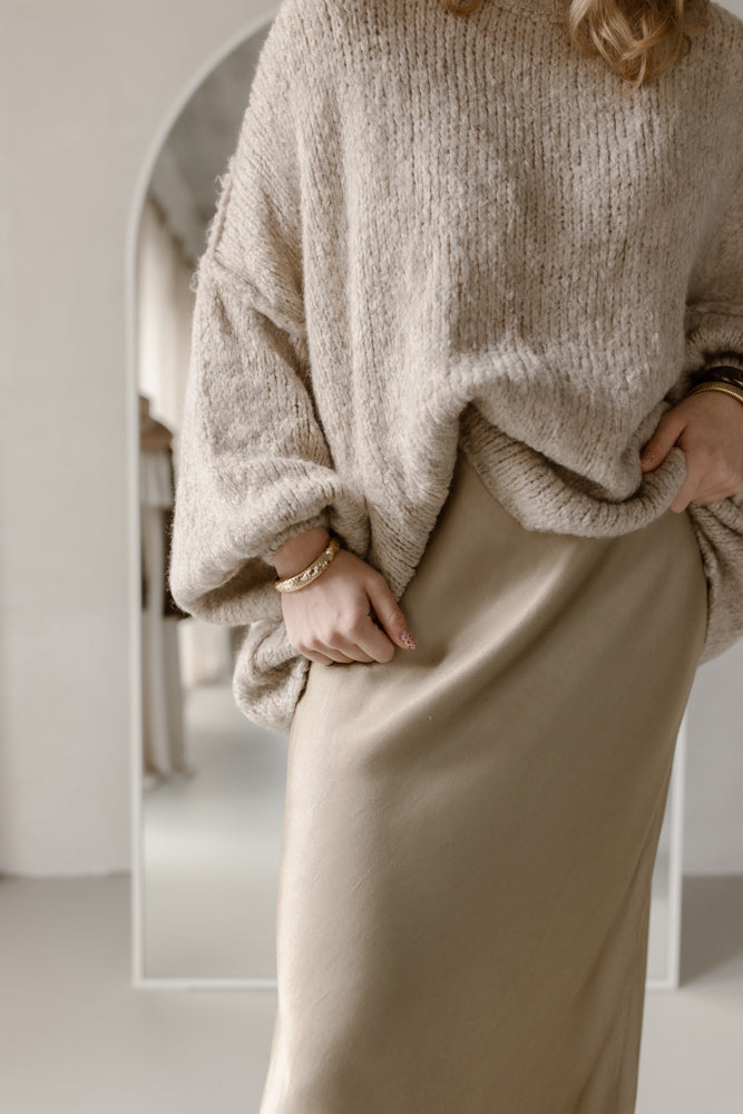 Pullover Moon beige