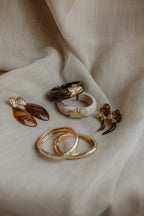 Armband Blume Creme