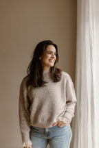 Trui Lily taupe