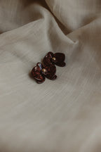 Oorbel Mik bordeaux