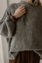 Pullover Mond grau