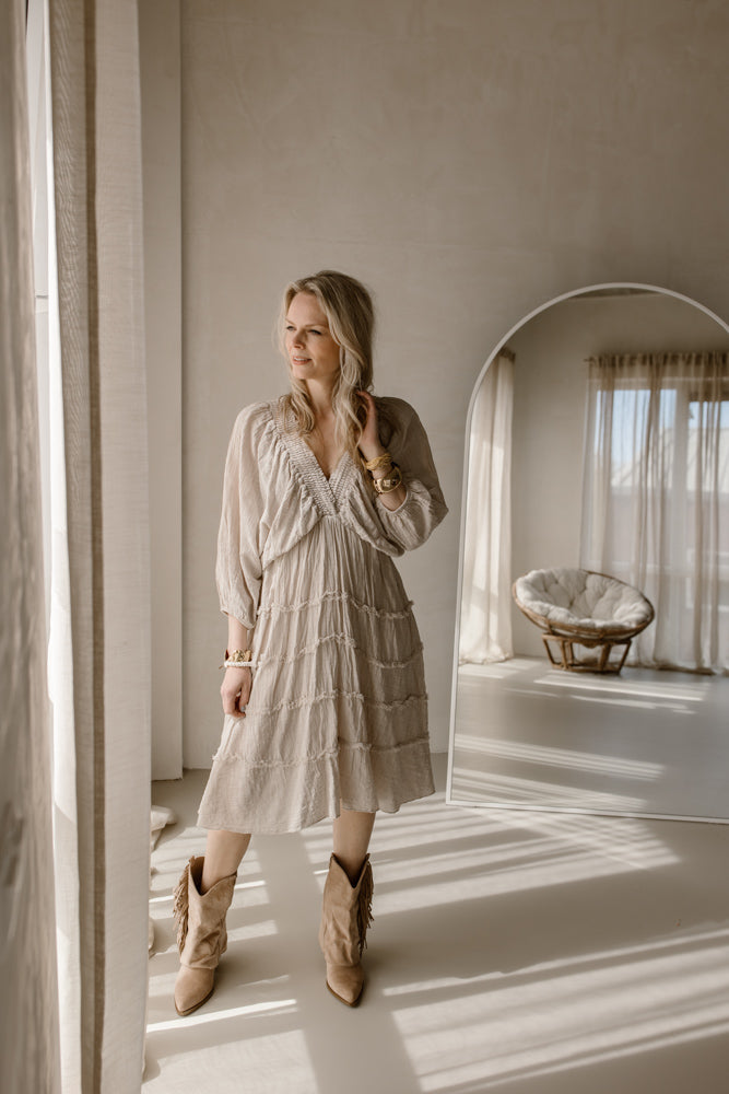 Dress Dee beige