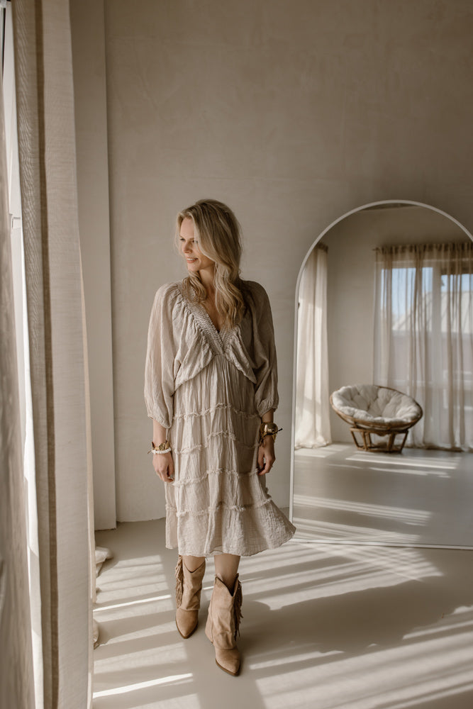Dress Dee beige