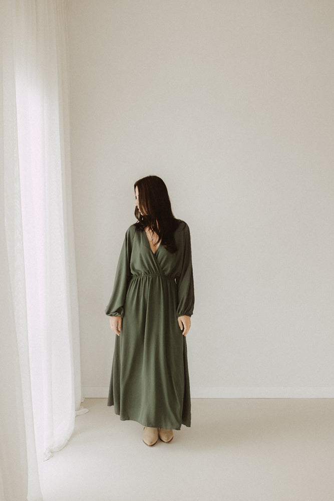 Jurk Lola Leger Groen