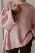 Sweater Moon soft pink