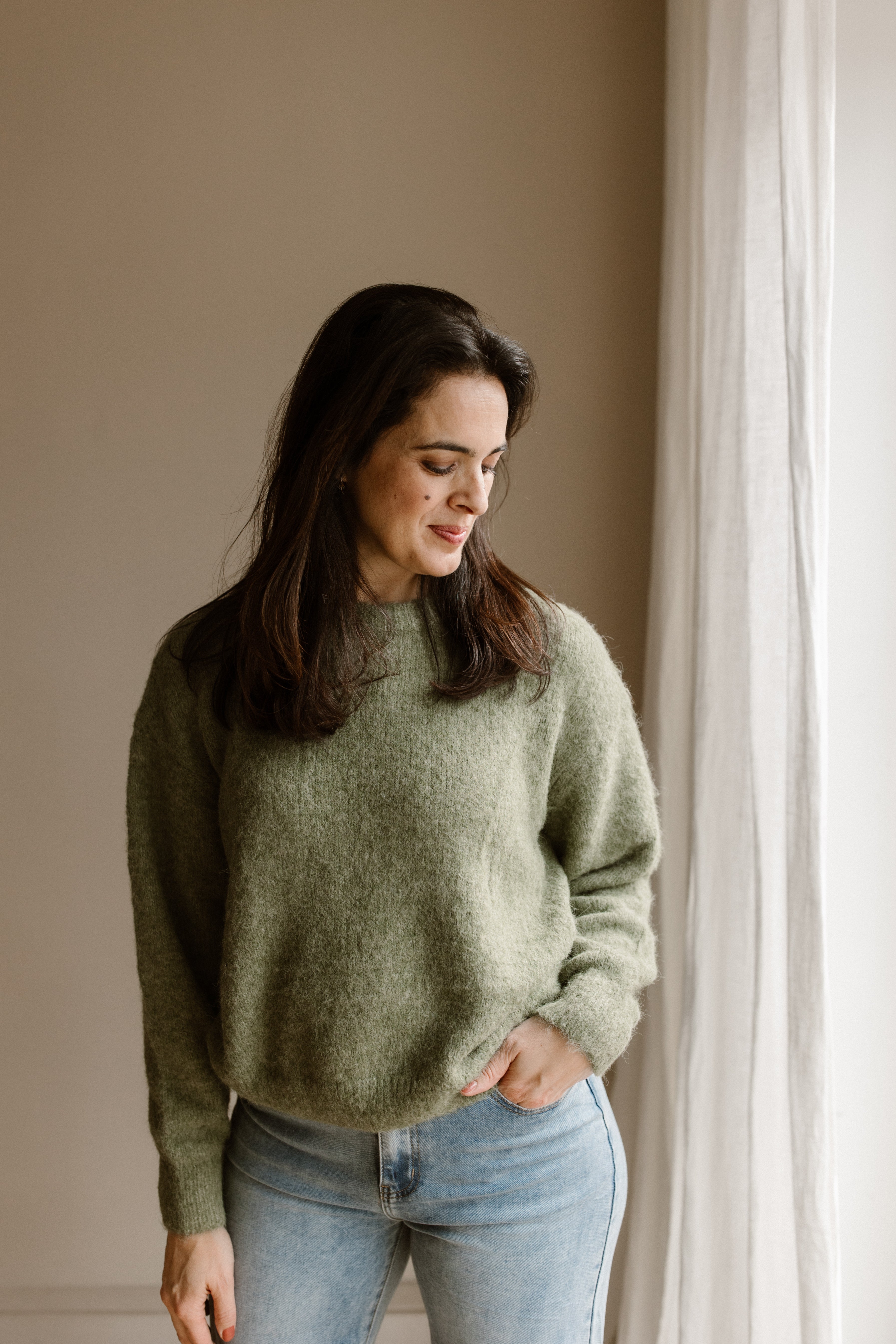 Trui  Lily Groen