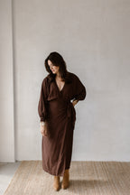 Dress Soof Brown