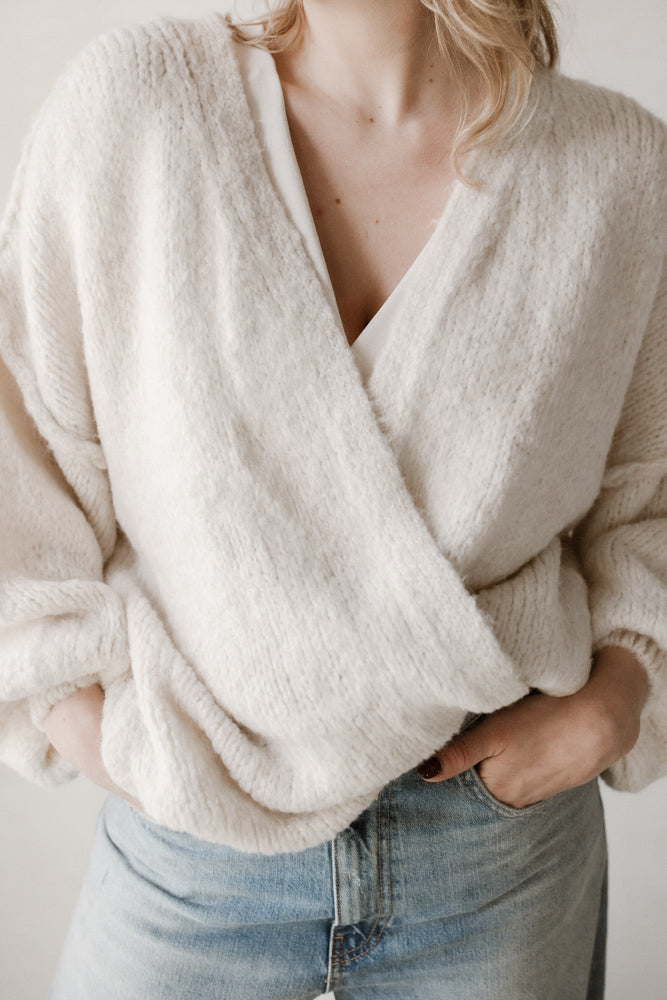 Sara vest, off-white