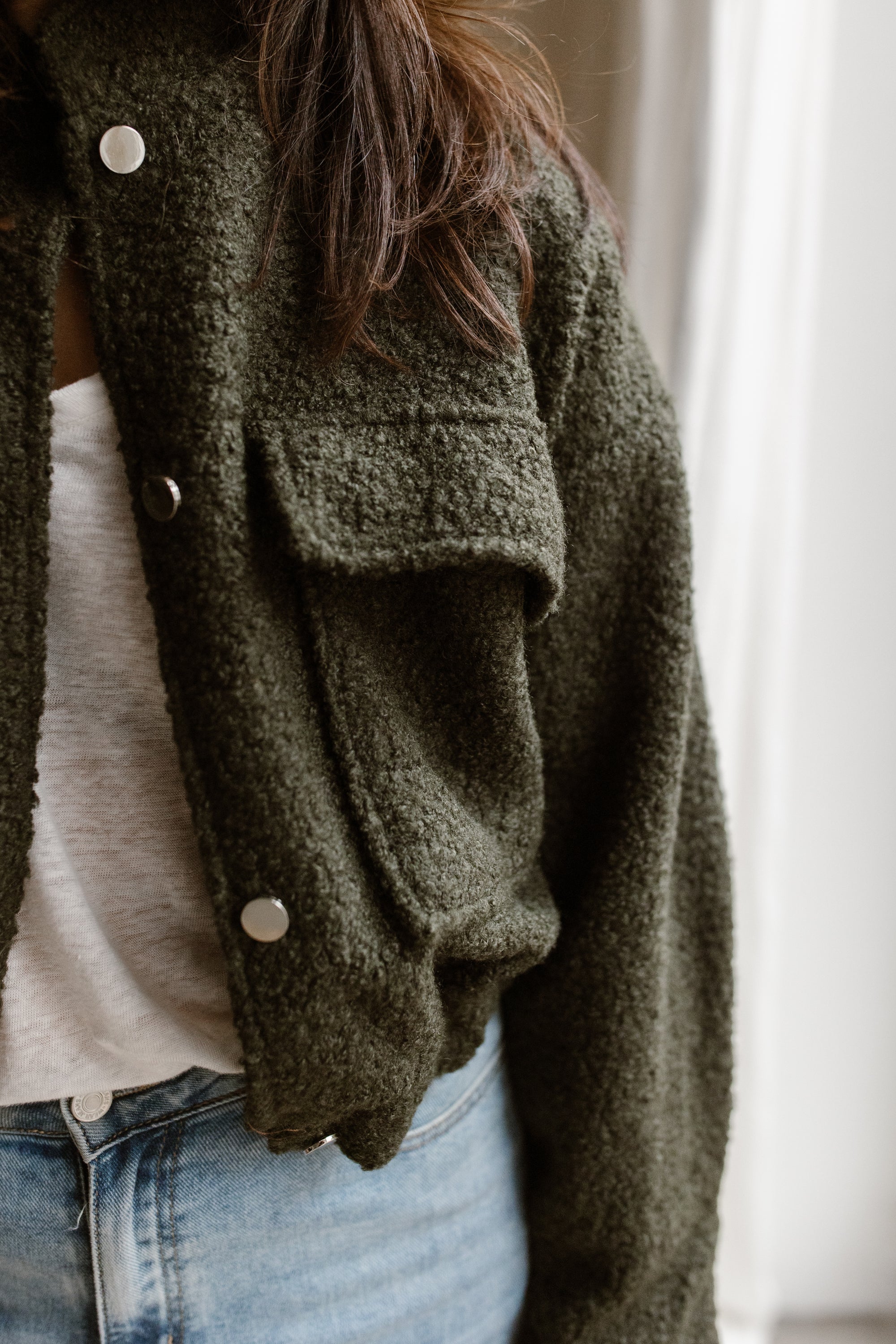 Jacket shack green