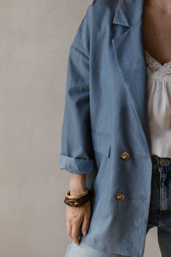Jasje Lara Denim Blauw
