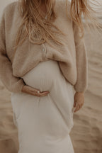 Jurk Jet Mousseline beige