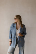 Jasje Lara Denim Blauw