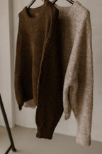 Sweater Lily dark brown